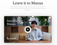 Manus即可快速响应并施行任